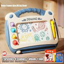 Children's Cartoon Drawing Board, Baby Puzzle Magnetic Writing Board Toy, Graffiti Magnetic Drawing Board Montessori Toy - Multicolor - View 11