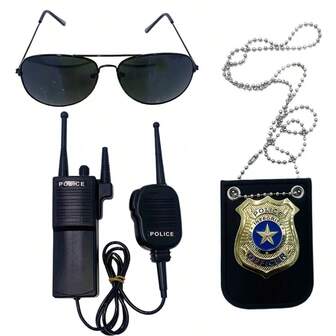 3pcs Cosplay Costume Accessories Set, Party Decorations