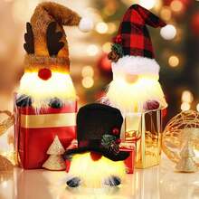 Seasonal Collectible Buildings - 3 Decorative Ornaments - View 1