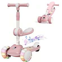 Kids Scooters & Equipment - 粉色 - 查看 7