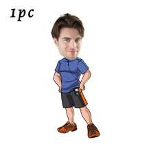 1/3pcs Custom Sports-Themed Keychain, Custom Gym Keychain With Photo, 33 Styles,Personalized Bodybuilder Keyring, Funny Fitness Gift For Him, Weightlifting Cartoon Caricature, Gym Bro Gift,Gift For Sports Lover