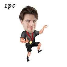 1/3pcs Custom Sports-Themed Keychain, Custom Gym Keychain With Photo, 33 Styles,Personalized Bodybuilder Keyring, Funny Fitness Gift For Him, Weightlifting Cartoon Caricature, Gym Bro Gift,Gift For Sports Lover