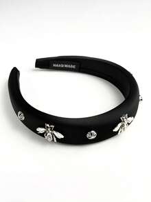 纯手工原创复古法式优雅蜜蜂发箍，女士适用（日常及派对佩戴），发箍，发圈，发饰，头饰