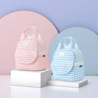 Fashionable Outdoor Insulated Aluminum Foil Bag, Multi-Functional Baby Bottle Thermal Insulation Cooler Bag, Handbag For Mothers