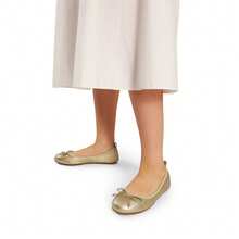 Ballet Flats de Mujer, Balerinas para Mujer - Dorado - Ver 10