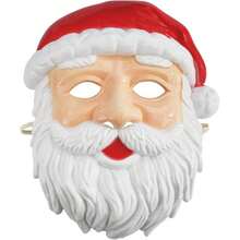 Wear Red Santa Claus Plastic Unisex Costume Xmas - inicial - Ver 1