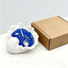 1PC Scented Candle - Conch Shape Soy Wax Candle, Essential Oil Scented Candle, Home Scented Candle, Birthday, Christmas, Thanksgiving, Mother's Day, Women's Stress Relief Gifts,100% Plant-Based,No Animal Testing, Candle Accessories Random,Artificial Color Batches Have Different Colors, But It Does Not Affect The Use, Some Decorations Accessories Are Random.