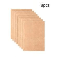 8pcs Tattoo Concealer Patch, Non-Woven Fabrics Cover Up Waterproof Sweat-Proof Invisible Ultra-Thin Skin Colored Tattoo Makeup Tape Cover Sticker For Covering Scar And Birthmarks - Brown - View 8