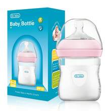 5.07盎司/8.11盎司/11.16盎司 1个装 新生儿硅胶奶瓶 - 彩色 - 查看 18