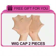 即戴式 5*5 蕾丝闭合假发和 13X4/13*6 蕾丝前假发，预先拔毛的巴西蕾丝前假发（女士款），高清透明蕾丝前假发，200% 密度长款混发蕾丝假发，自然黑 - SBUG - 查看 10