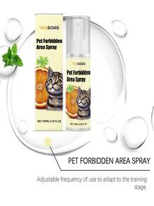 Cat Repellent Spray - Prevents Cats From Climbing On Beds, Furniture, And Other Restricted Areas. Pet Training Spray To Stop Cats From Urinating And Scratching Indoors And Outdoors. Suitable For Indoor And Outdoor Furniture To Prevent Scratching, Digging, And Biting. - 100ml - View 7