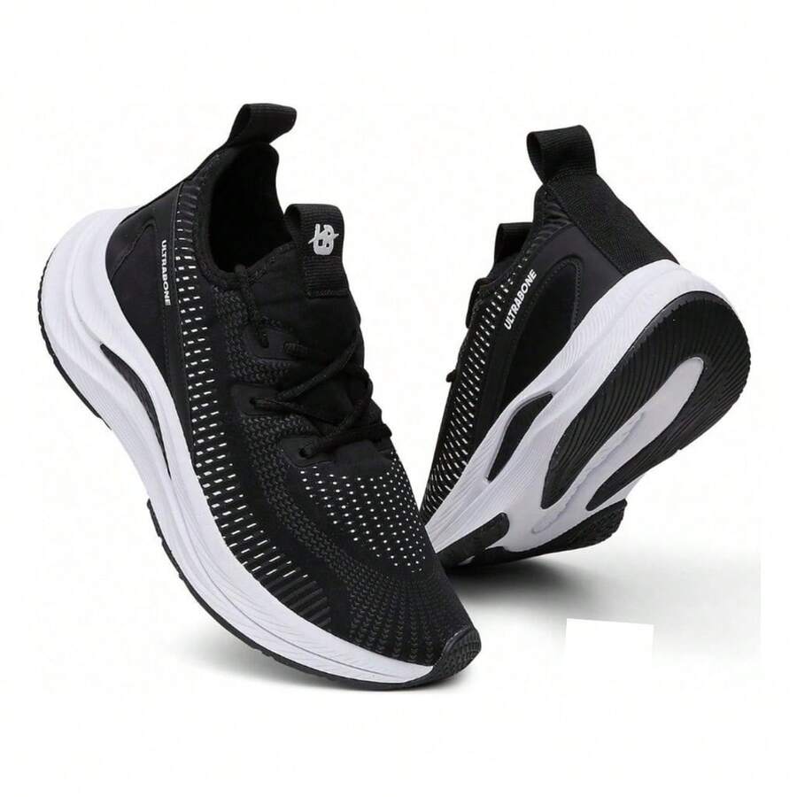 Ultrabone Women's Lightweight Running Shoes Ideal For Gym And Exercise - màu đen - Xem 1
