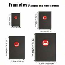 1pc Frameless Canvas Retro Jazz Saxophone "JAZZ" Slogan Decor – Fits Jazz-Style Bar/Vintage Living Room Wall Decor; Ideal For Jazz Culture Enthusiasts, Vintage Decor Lovers | Canvas Only - Multicolor - View 4