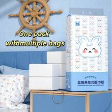 High-Quality Wood Pulp Made, Soft And Skin-Friendly, Easy To Pull. Suitable For Bathroom, Shower, Kitchen, Suitable For Family Use Or Single-Person Use. Kitchen Paper, Napkins (Toilet Paper, Household Items, Household Necessities, Toilet Paper Rolls) - Multicolor - View 3