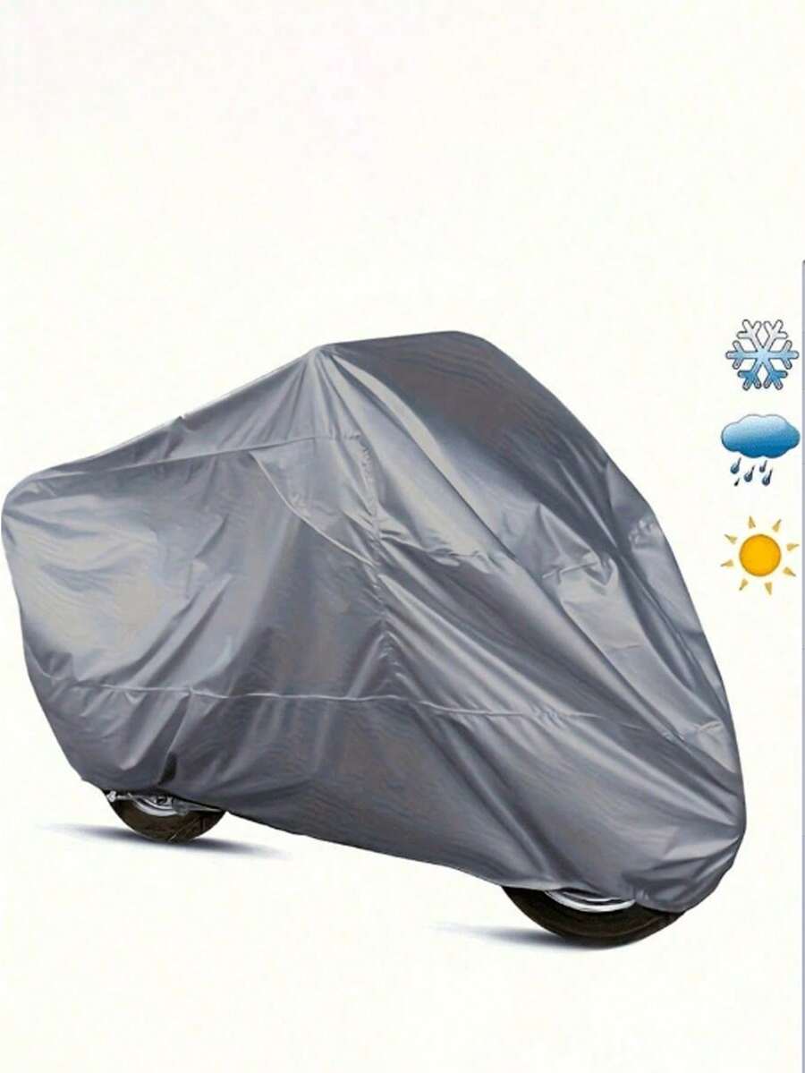 戶外自行車防護罩,防雨防曬摩托車罩,防水自行車罩,戶外自行車儲存罩,PEVA單層摩托車罩,冬季庭院戶外防塵/防曬/防雪,多功能防護罩,適用於山地車、公路車、電動車等,自行車愛好者的最佳禮物,也是節日禮物、生日禮物的理想選擇 - 彩色 - 查看 1