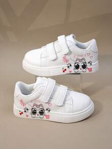 Giày trẻ em mùa xuân mới, giày thể thao chống trượt cho bé gái, giày sneaker thường ngày cho bé trai, giày chạy bộ cho bé, giày trắng nhỏ. - trắng - Xem 5