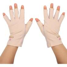 Women Full Finger Gloves - Gris - 查看 1