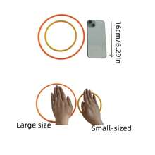 10/12/24 Pcs Multicolor Plastic Toss Rings For Outdoor Toss Rings For Speed And Agility Practice Game, Random Colors,Carnival Rings For Speed And Agility Practice Games, Garden Backyard Outdoor Games, Bridal Shower Game, Game Booth - Multicolor - View 6