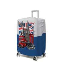 Felicita Decorative Carry-On Suitcase Cover, Printed Designs, Size S - CMP-049行程 - 查看 5