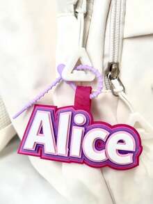 Personalized Backpack,Luggage Name Tag, Bag Pendant, Ideal Gift For Family And Friends - Multicolor - View 8