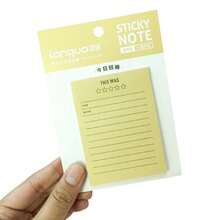 Notebook For Organizing Daily Tasks - Planner - Gelb - Übersicht 2