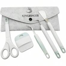 BasicTool Set/Precision Vinyl Kit Weeding Vinyl - Kit de 5 piezas de vinilo para manualidades - Ver 2