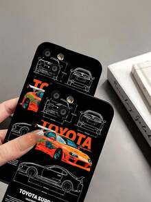 Funda mate con diseño de coche del  Supra, compatible con fundas ,  17,  16 Pro Max,  15 Pro Max,  13 y  12. Fabricada en TPU, ofrece protección contra golpes y caídas. Un regalo ideal para amantes de los coches, amigos, seres queridos y para cumpleaños.funda de ,  funda de  16, Navidad,  fundas de , funda de  15,  17 Pro Max, fundas para , funda de  16 Plus, regalos de Navidad, funda de  13, funda de teléfono de Navidad, funda de  16 Pro, funda de teléfono  15, funda de teléfono  13, funda de  15, rosa, funda de teléfono rosa, regalos, malvado, regalos para mujeres, funda de teléfono linda, regalos para hombres, teléfono negro Estuche, regalos para hombres - Negro - Ver 7