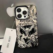 Funda de teléfono A- para 17,16,15,14,13,12,11,Pro,Max,Plus, cubierta mate negra a prueba de golpes - z2 - Ver 4