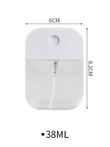 1个/2个38毫升/50毫升卡片喷雾瓶，小型酒精洗手液喷雾瓶，独立香水瓶，化妆水，驱蚊消毒水瓶，便携式香水喷雾瓶，超细雾化面部水瓶，喷雾瓶，小型酒精消毒喷雾瓶。 - 無色 - 查看 15