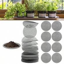 Round Plant Support Net - Camping Travel Gardening Supplies Home Garden Lawn Soil Retention Drainage Mesh - Multicolor - View 3