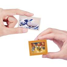 Mini Brands Create Masterpieces Series 1 Capsule By ZURU - Mini Collectibles Blind Packaging, DIY, Novelty, Resin Play, Collectors, 8+(Random Style)