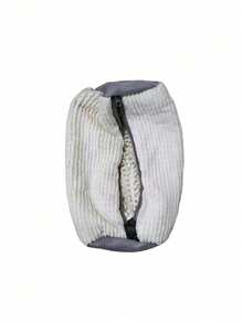 1pc Washing Machine Shoe Bag, Suitable For Various Shoes - White Shoe Upper With Gray Zipper, Soft Thermal Lined, Effectively Protects Clothing, Especially Suitable For Sports Shoes And Casual Shoes. This Laundry Bag Is Also An Essential Item For Holiday Travel, And Is An Ideal Choice For Travel Bags And Travel Accessories. - White - View 16