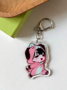 Móc khóa acrylic 1/6, phụ kiện anime, mặt dây chuyền điện thoại hoạt hình, móc khóa xe hơi, trang trí ba lô học sinh, phụ kiện túi đựng đồ biểu diễn Alien, móc khóa thú nhồi bông hoạt hình, phụ kiện túi quà tặng ngày lễ, dây đeo có ngăn đựng thẻ ID, mặt dây chuyền phụ kiện xe hơi - Nhiều màu - Xem 5