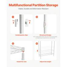 Clothes Drying Racks - 2 Райхен, 5 Эбенен (ohne Steckdosenleiste), Weißer Ständer - Посмотреть 7