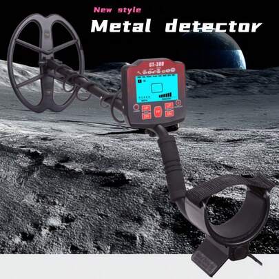 Adult Handheld Metal Detector, High Precision Waterproof Metal Detector, Gold Detector, Treasure Hunting Device, Smart Metal Type Identification, LED Display