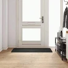 Runner de Alfombra Negro 50 x 150 cm - Schwarz - Übersicht 4