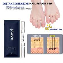 Antifungal Foot Care Pen, 25% Undecylenic Acid With Tea Tree Oil, Jojoba Oil, Clove Bud & Aloe, Portable Twist Applicator For Foot Skin Care, 3 Pack - Yellow - View 2
