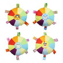 1 szt. pluszowa piszcząca zabawka dla psa, interaktywna zabawka do gryzienia z zabawnymi dźwiękami, odpowiednia do szkolenia i zabawy, miękki materiał, odpowiednia dla małych/średnich/dużych psów, słodka zabawka dla zwierząt z kreskówkową kreskówką, zabawka dla psa, pluszowa piszcząca interaktywna zabawka dla psa, odporna na gryzienie, rekwizyt do szkolenia psów (wysyłany losowo)