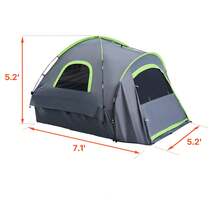 Tende da letto per auto e portelloni posteriori - Fahrzeugzelt – Standardgröße: 1,52–1,58 m - Visualizzare 10