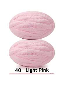 500克/250克超粗雪尼尔纱线，直径2厘米 - DIY手工编织毯，毛绒质感，厚实柔软的聚酯纤维，适合钩织舒适的枕头、毯子、地毯、宠物床、宠物窝、围巾、帽子、斜挎包等。