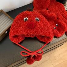 Women Funny Hat - Red [single Hat] - View 5