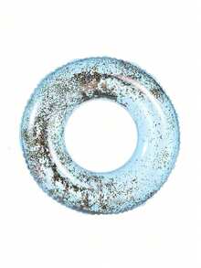 充气游泳圈透明可爱加厚腋下圈大号成人浮力游泳圈