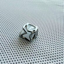 One-Click Liquid Metal Electroplated Keycap, Electroplating Process, Cross Interface, ABS Material - Silver - View 7