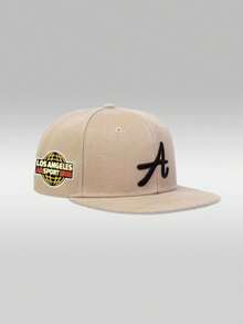 Boné de beisebol masculino moderno estilo hip hop, com design de letras bordadas, material respirável, ajustável, ideal para esportes ao ar livre, caminhadas, estilo casual urbano, perfeito para a praia no verão. Unissex, versátil e versátil, disponível em diversas cores.