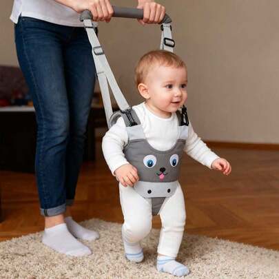 Baby Walking Assistant Harness - Handheld Child Walking Aid - Infant Toddler Walking Harness Leash - Children Baby Walking Learning Support Training Tool - Suitable For 7-24 Months Old Kids