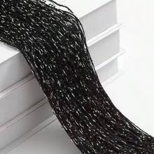 1pc 1m*2m Silver Thread Door Curtains For Home Decoration, Suitable For Wardrobes, Bedrooms, Venetian Blinds, Living Room Partitions, Foyers, And Also Available As Dense Tassel Door Curtains For Weddings And Celebration Events