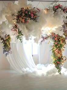 3pcs/1pc Realistic Cloud Decor, Creative Cloud Decorations In Multiple Sizes, Suitable For Living Room, Bedroom, Ceiling, Dynamic Background, Wedding/Birthday/Display Window Hanging Decor, Home Decor, Room Decor, Wall Decor, Graduation Gift - Multicolor - View 5