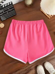 2pcs/Set Casual & Fashionable Cute Capybara Print T-Shirt And Shorts Set, Summer Holiday Outfit For Girls - Multicolor - View 8
