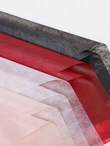 [Waterproof Paper] 38pcs Waterproof Floral Packaging Paper | Non-Woven Lining Paper, Solid Color Gift Wrapping Paper, Milk Paper For Extracting Flowers - Multicolor - View 2