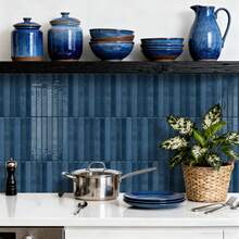 24 Sheets Peel And Stick Wallpaper Waterproof Subway 3D Wall Tile Sticker Easy To Install Big Size Wall Sticker For Home Decor,Waterproof Brick Pattern 3D Textured Wall Panels DIY Tiles,Removable Self Adhesive Wall Tile Sticker Kitchen Bathroom Backsplash For Festival Layout - Multicolor - View 3